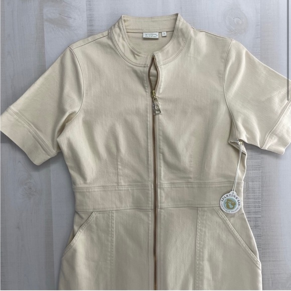 NWT Spartina Dress, Cream Size S - Picture 4 of 7